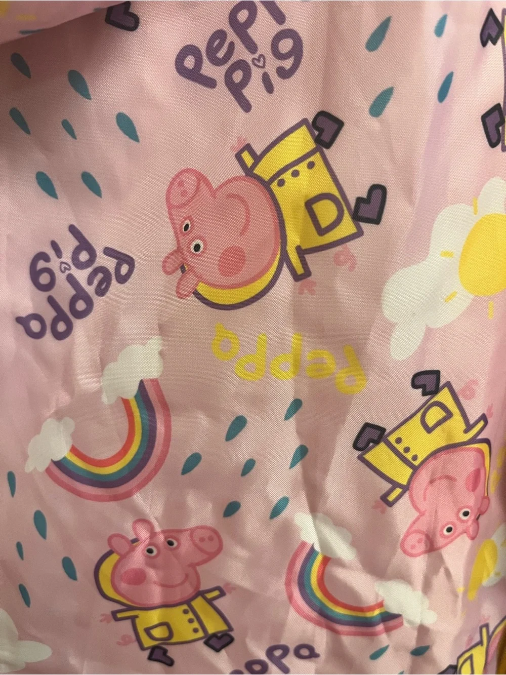 Brand new Peppa Pig Pink Splash Suit- Rain Gear